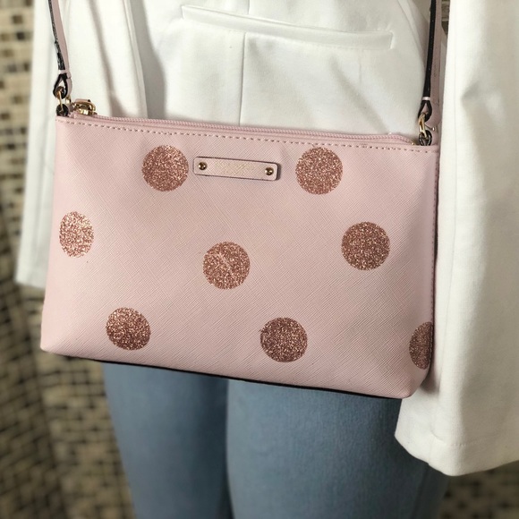 Kate Spade Hani Haven Lane Polka Dot Crossbody Bag - Picture 6 of 8